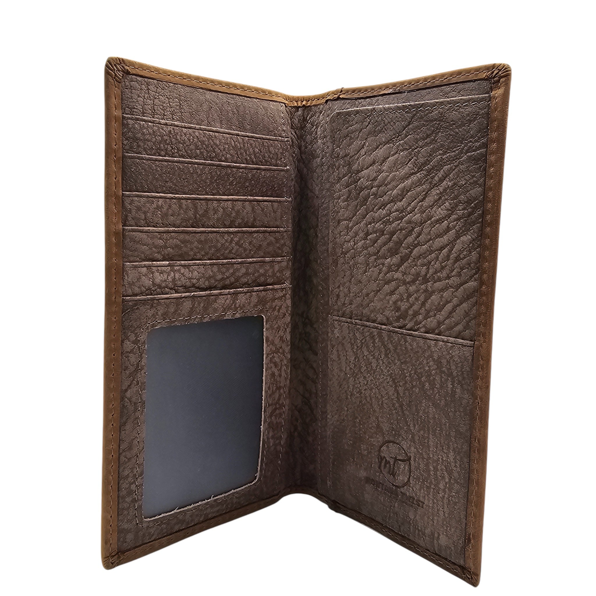 Montana Twist Genuine Leather Long Wallet - American Flag