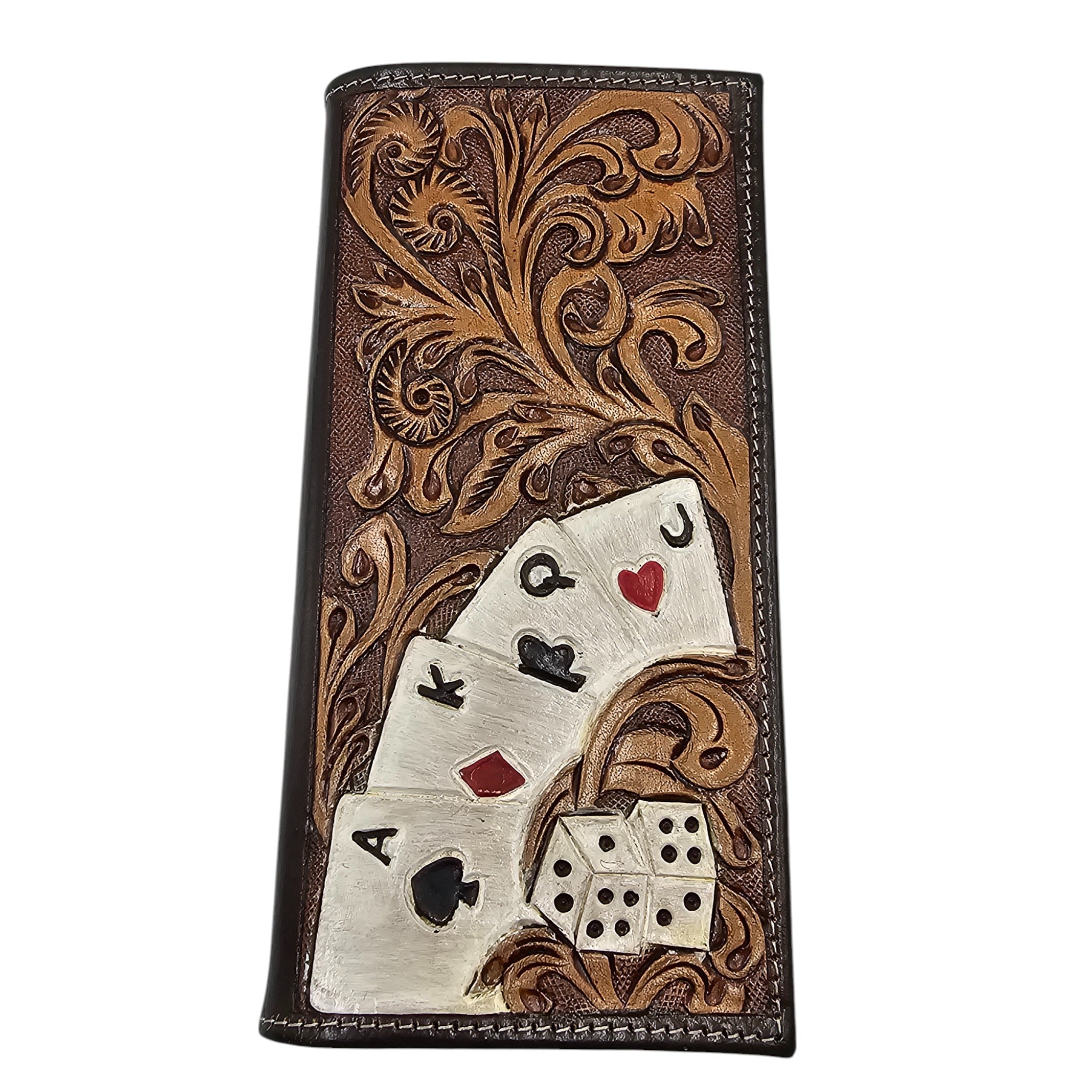 Montana Twist Genuine Leather Wallet w/ Straight