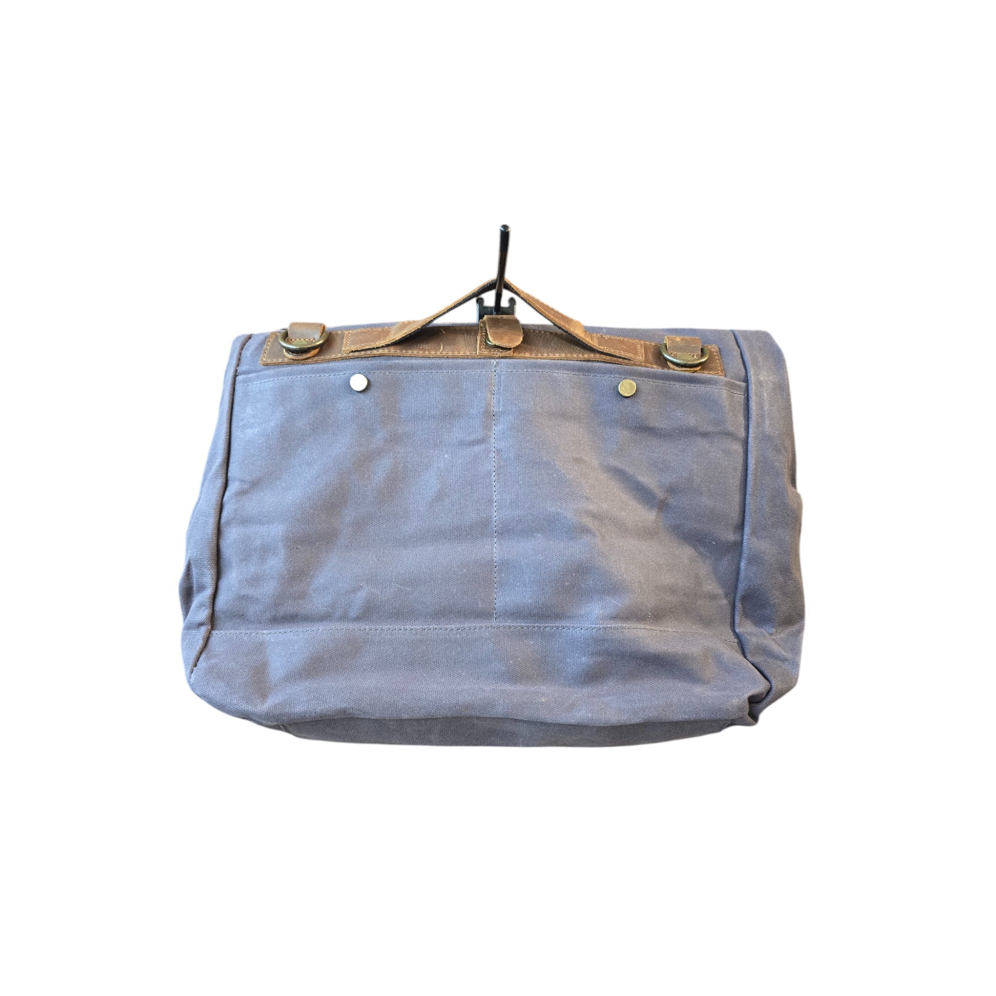 Montana Twist Vintage Waterproof Canvas Messenger Bag - Blue