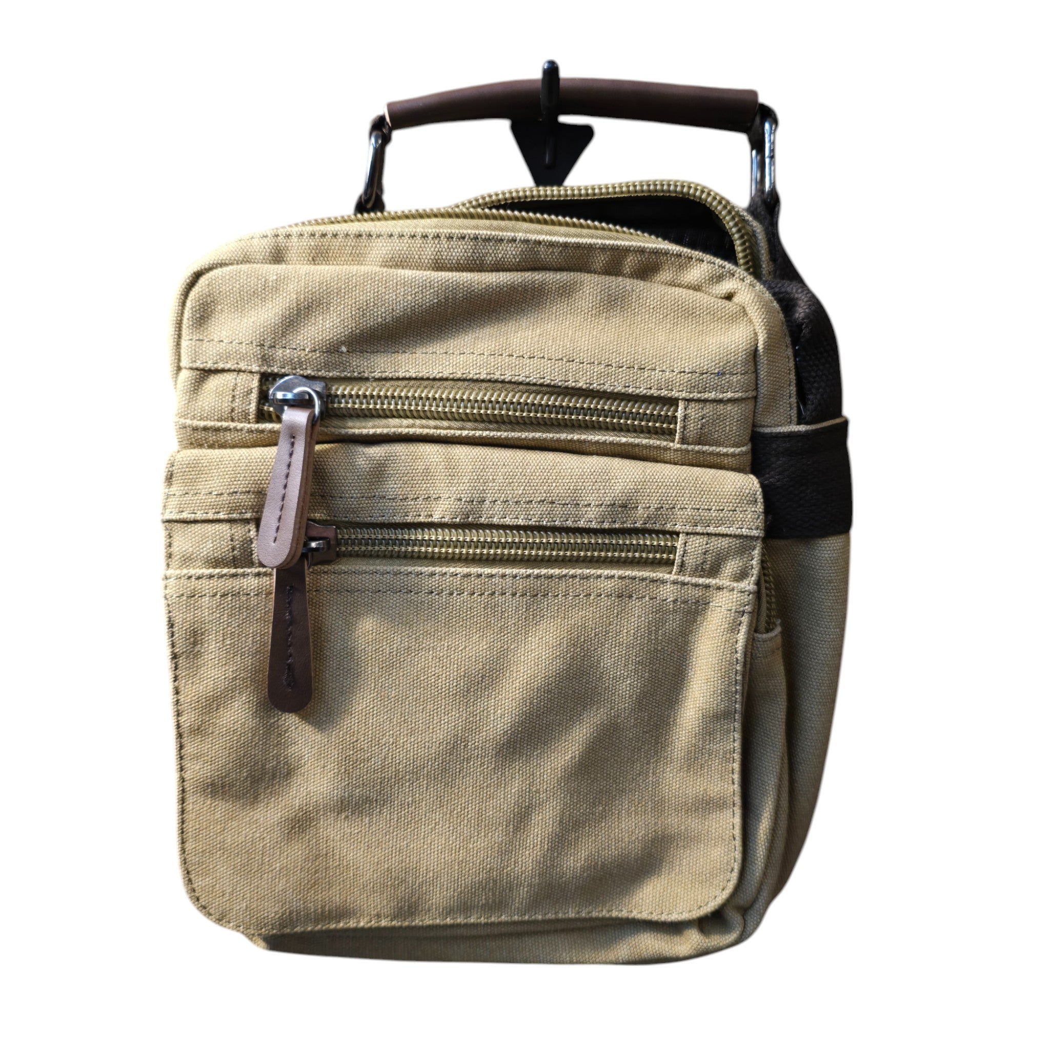 Montana Twist Canvas Crossbody Bag w/ Shoulder Strap