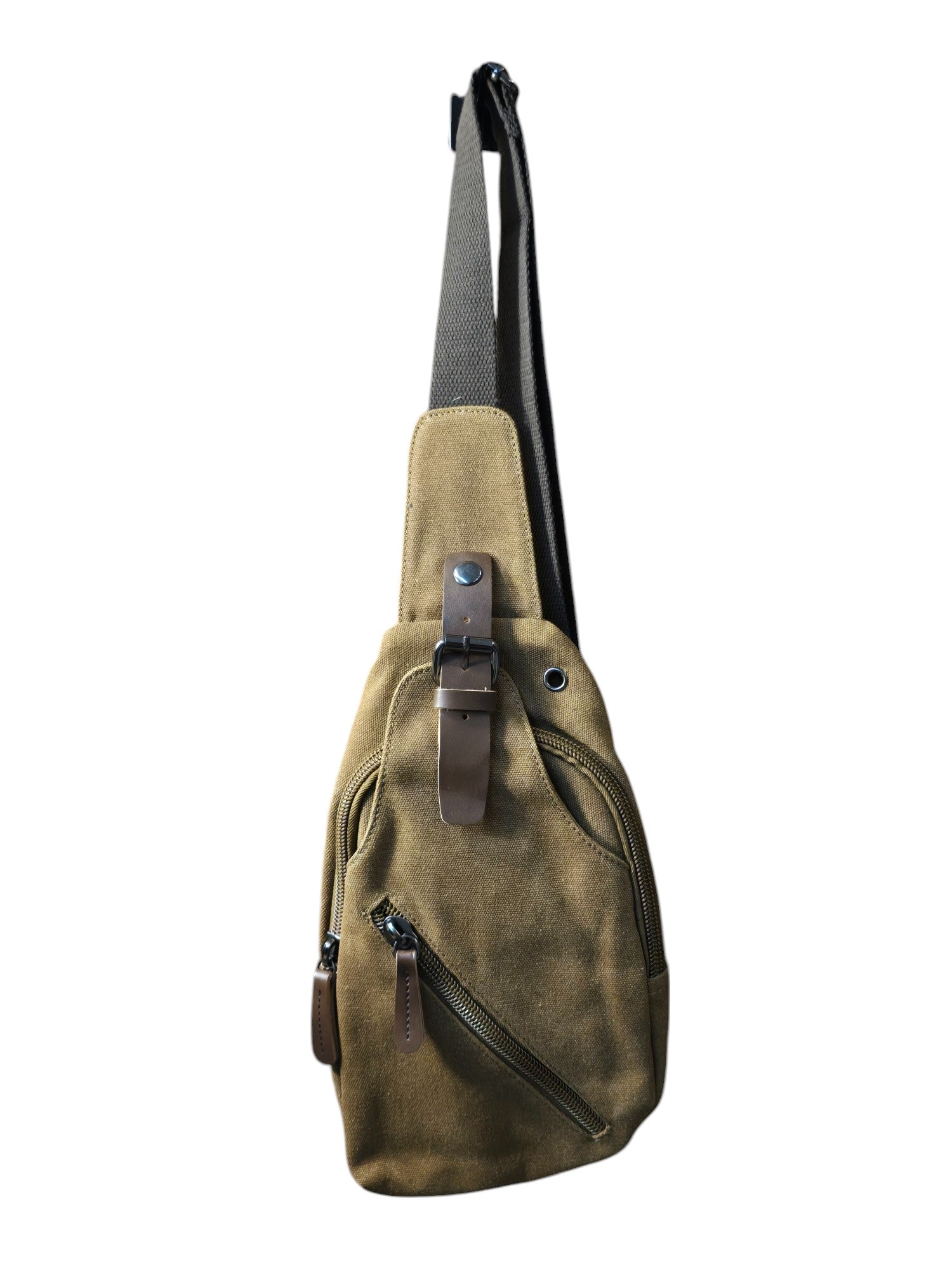 Montana Twist Canvas Crossbody Sling Bag