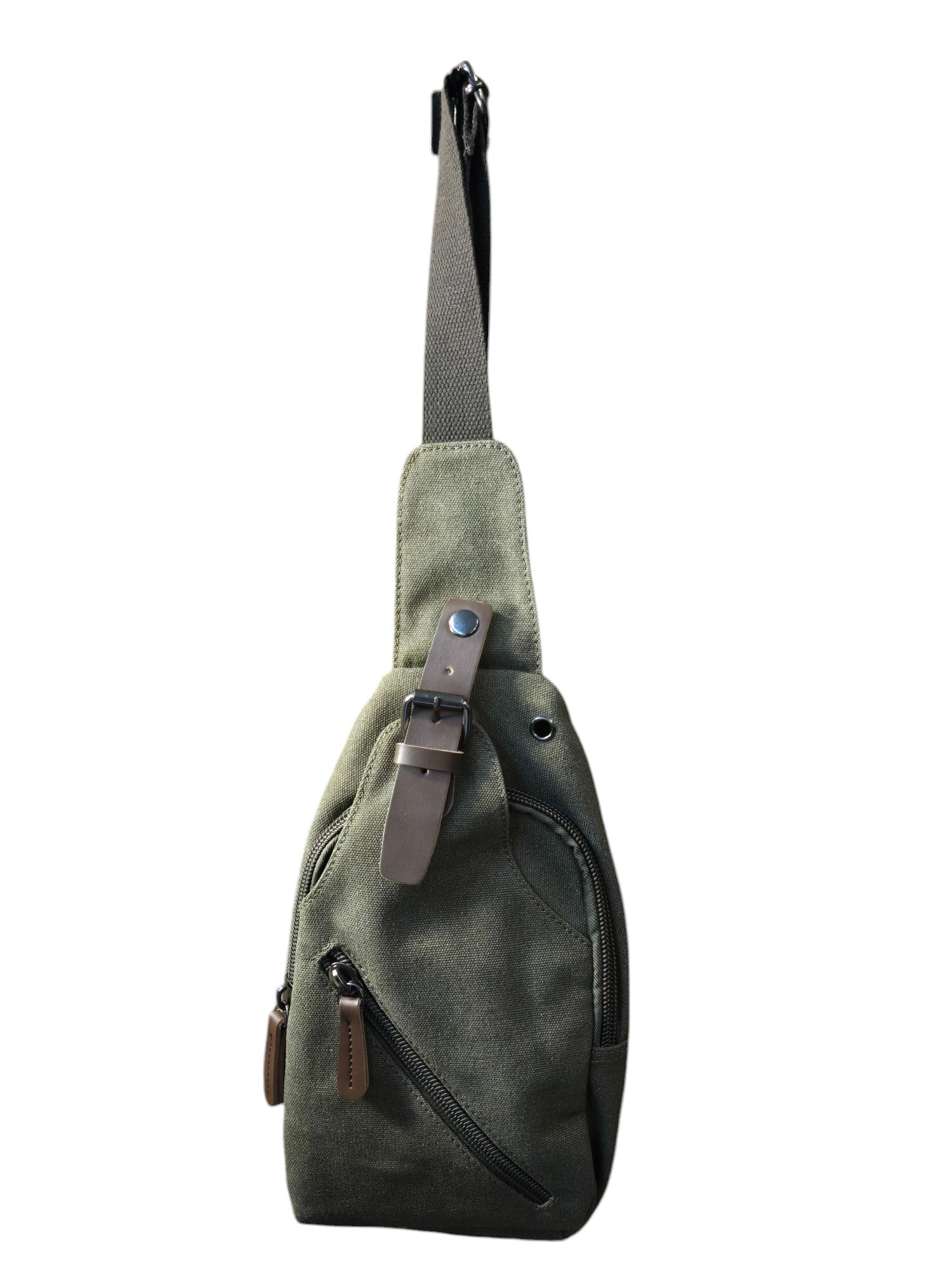 Montana Twist Canvas Crossbody Sling Bag