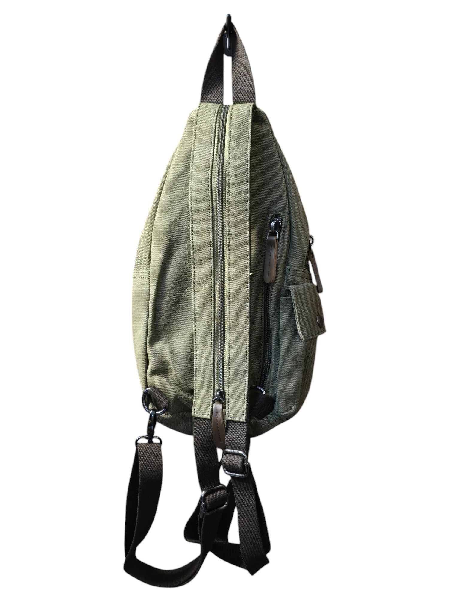 Montana Twist Small Canvas Sling Backpack
