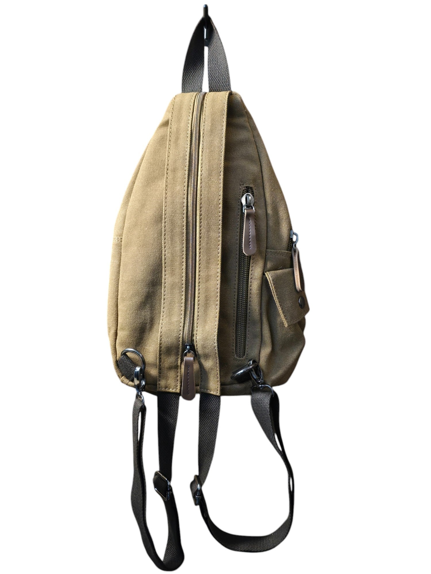 Montana Twist Small Canvas Sling Backpack