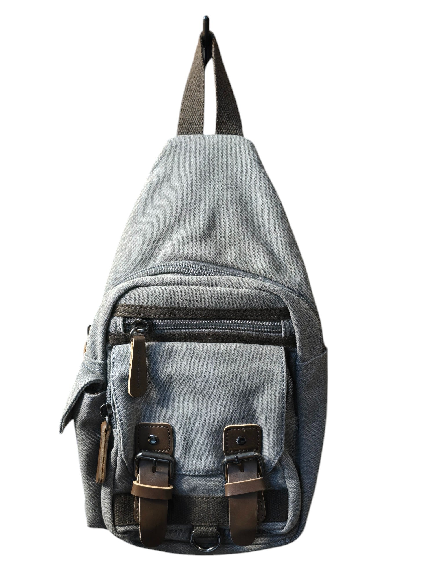 Montana Twist Small Canvas Sling Backpack