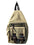 Montana Twist Small Canvas Sling Backpack