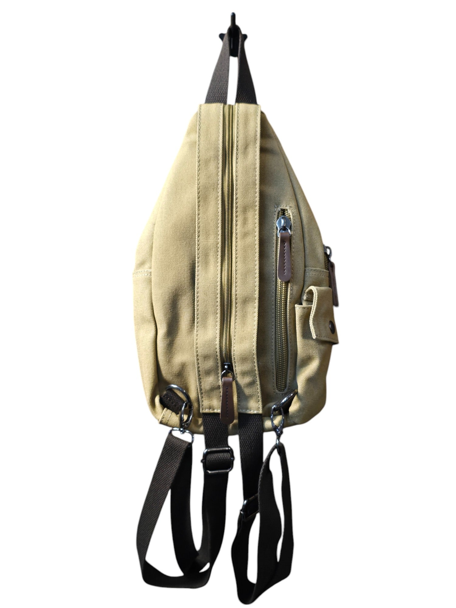 Montana Twist Small Canvas Sling Backpack