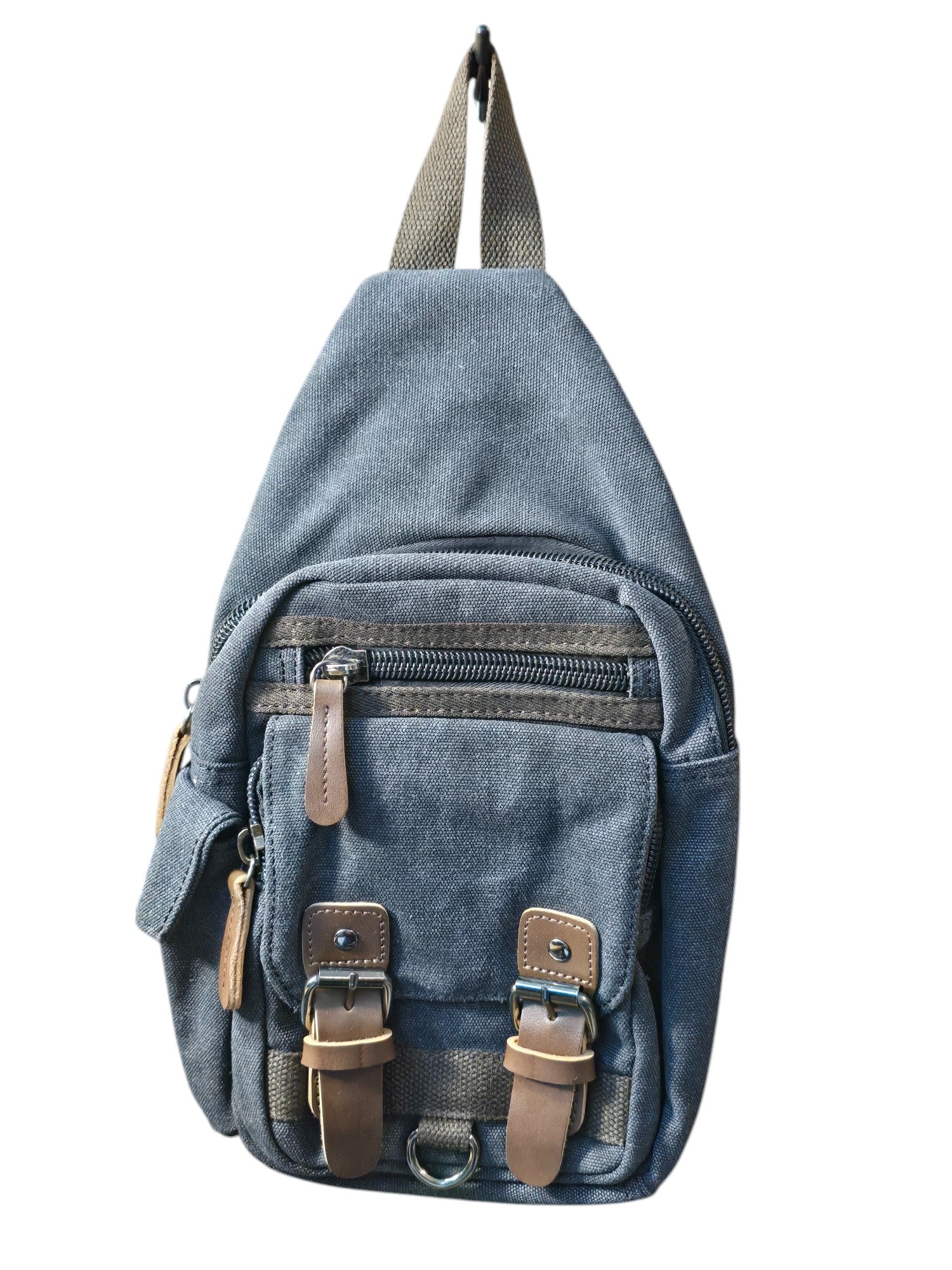 Montana Twist Small Canvas Sling Backpack