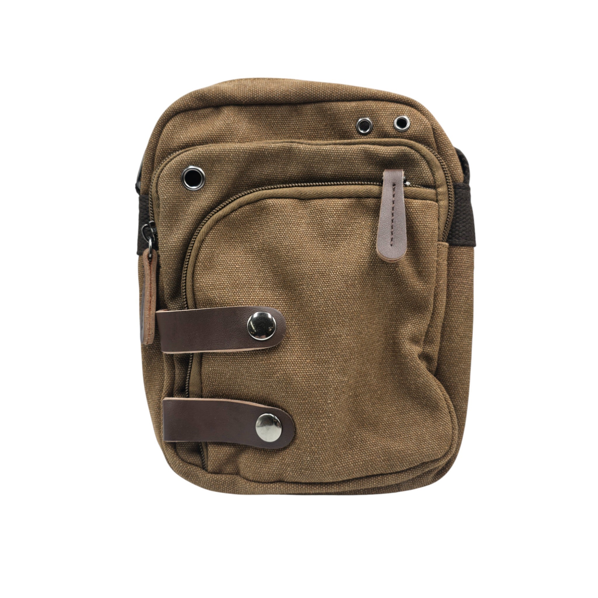 Montana Twist Small Canvas Shoulder Bag
