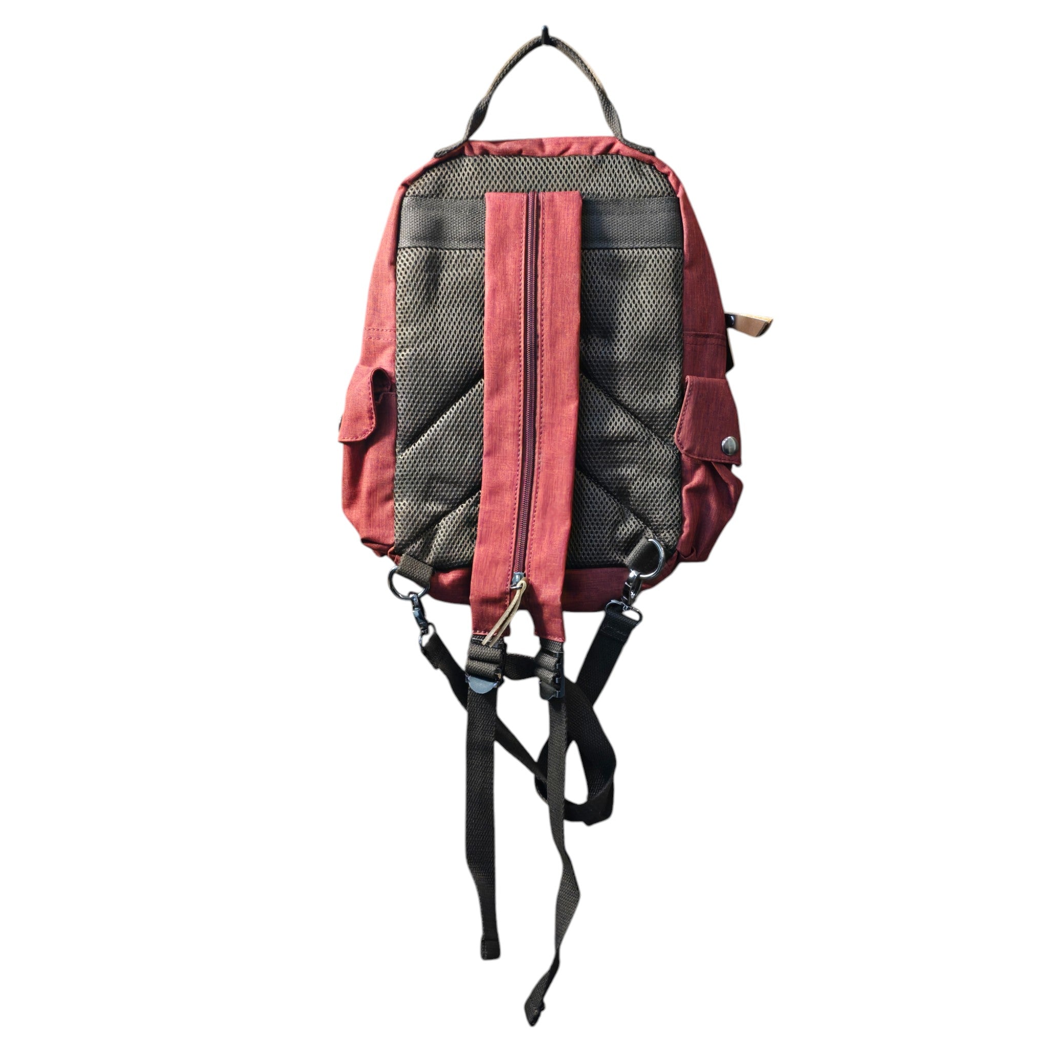 Montana Twist Small Canvas Messenger Backpack