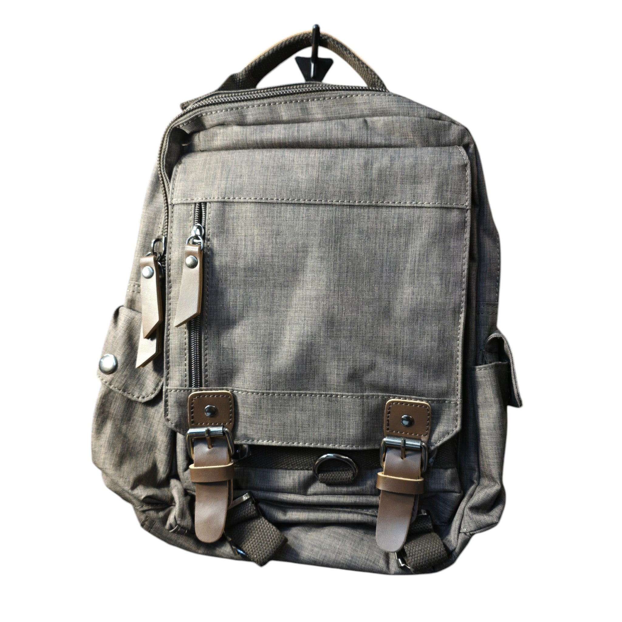 Montana Twist Small Canvas Messenger Backpack