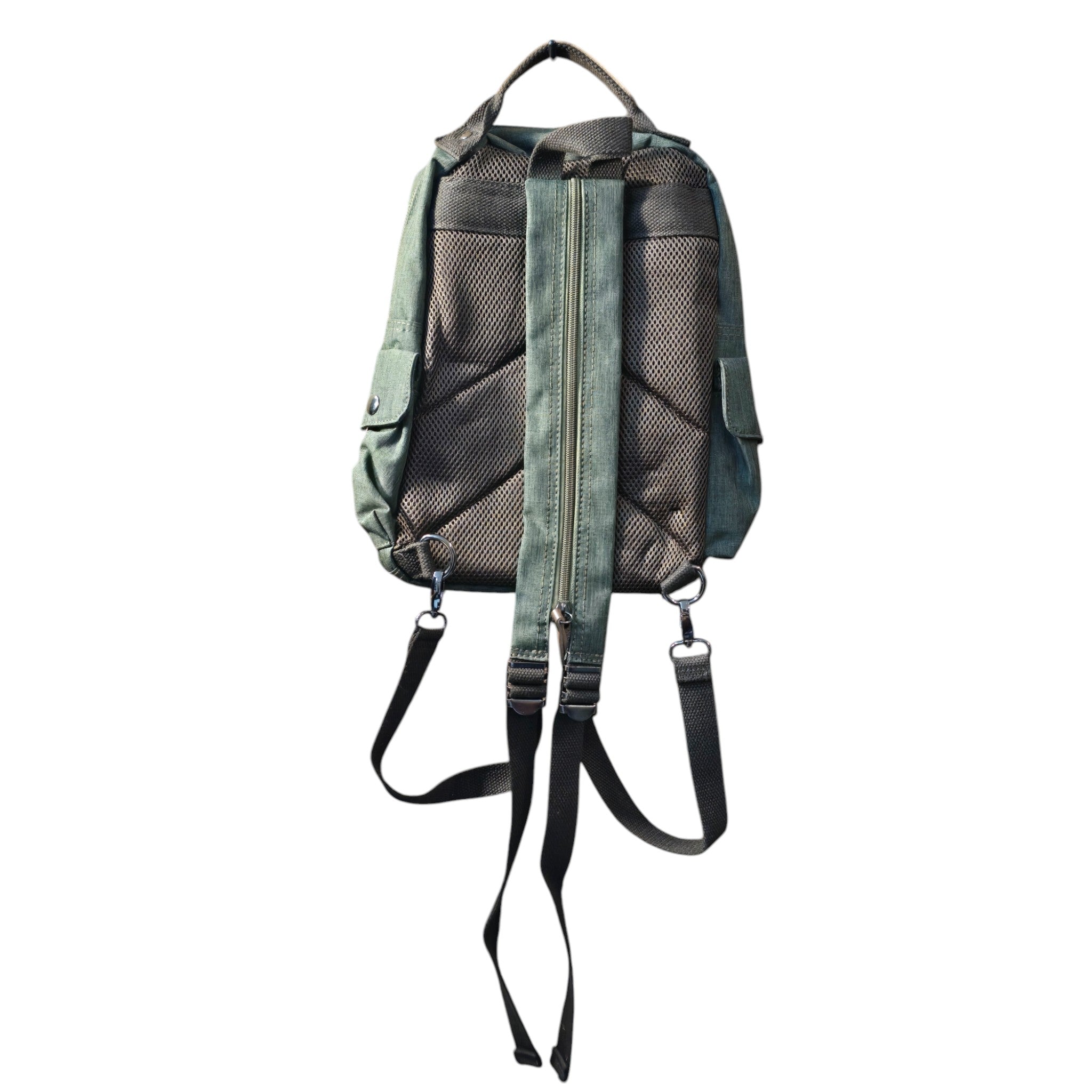 Montana Twist Small Canvas Messenger Backpack