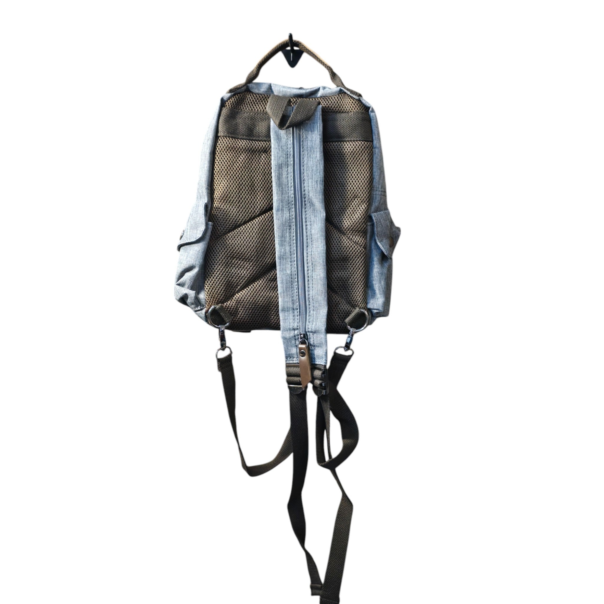 Montana Twist Small Canvas Messenger Backpack