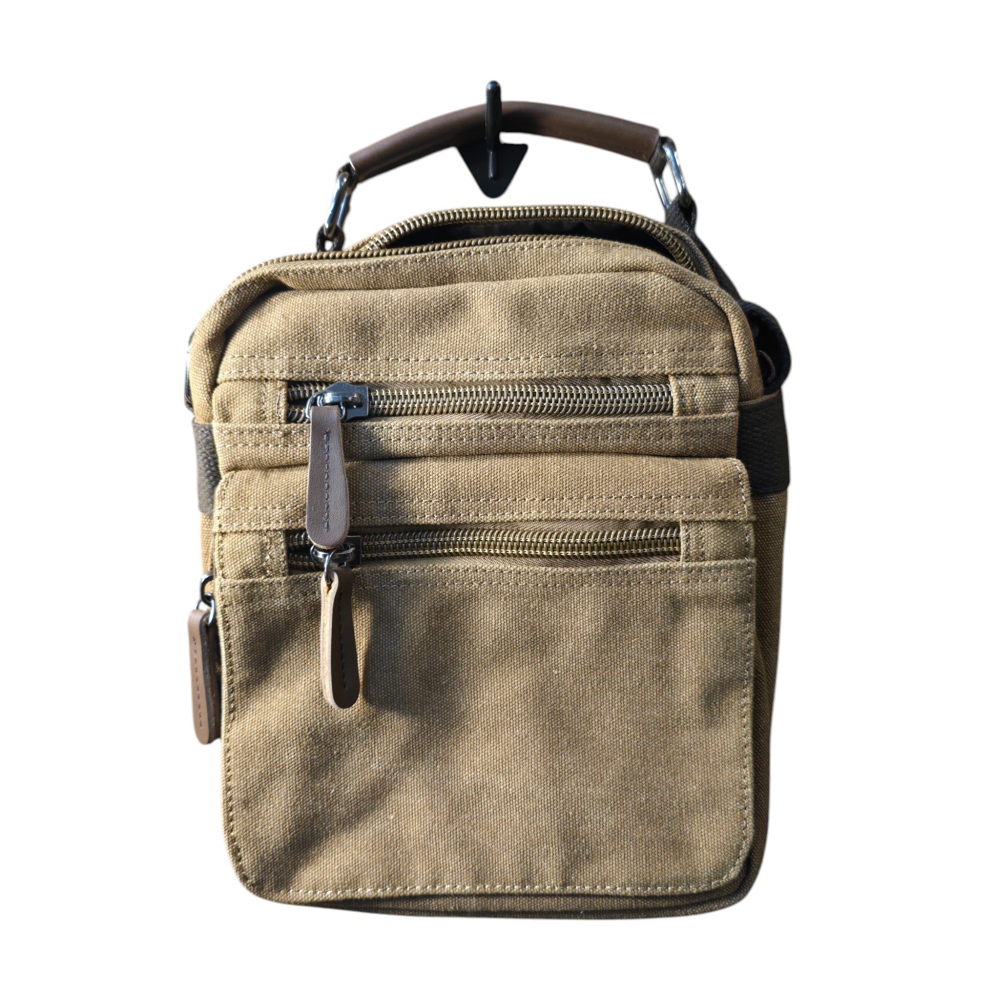 Montana Twist Canvas Crossbody Bag w/ Shoulder Strap