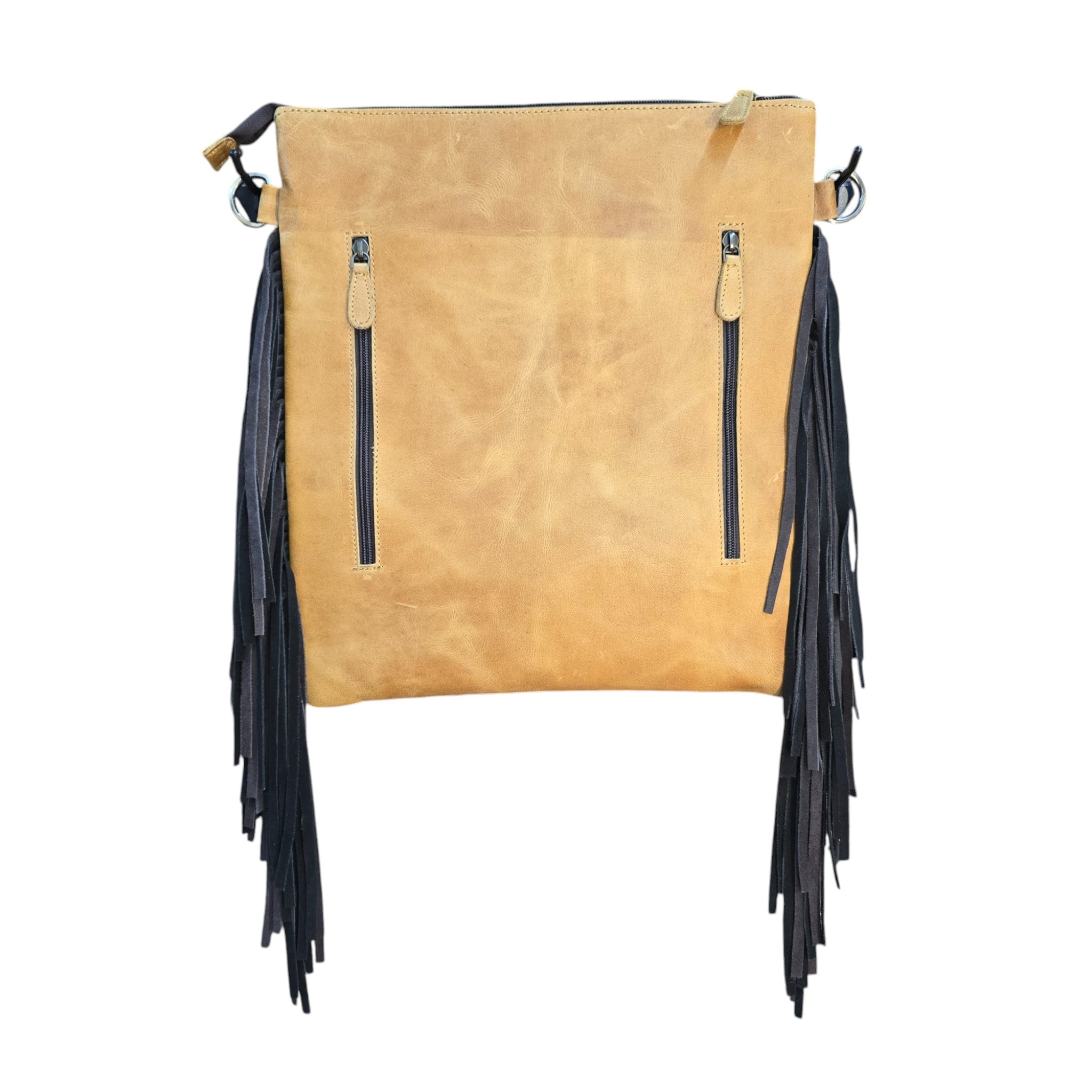 Montana Twist Genuine Leather Handwoven Handbag