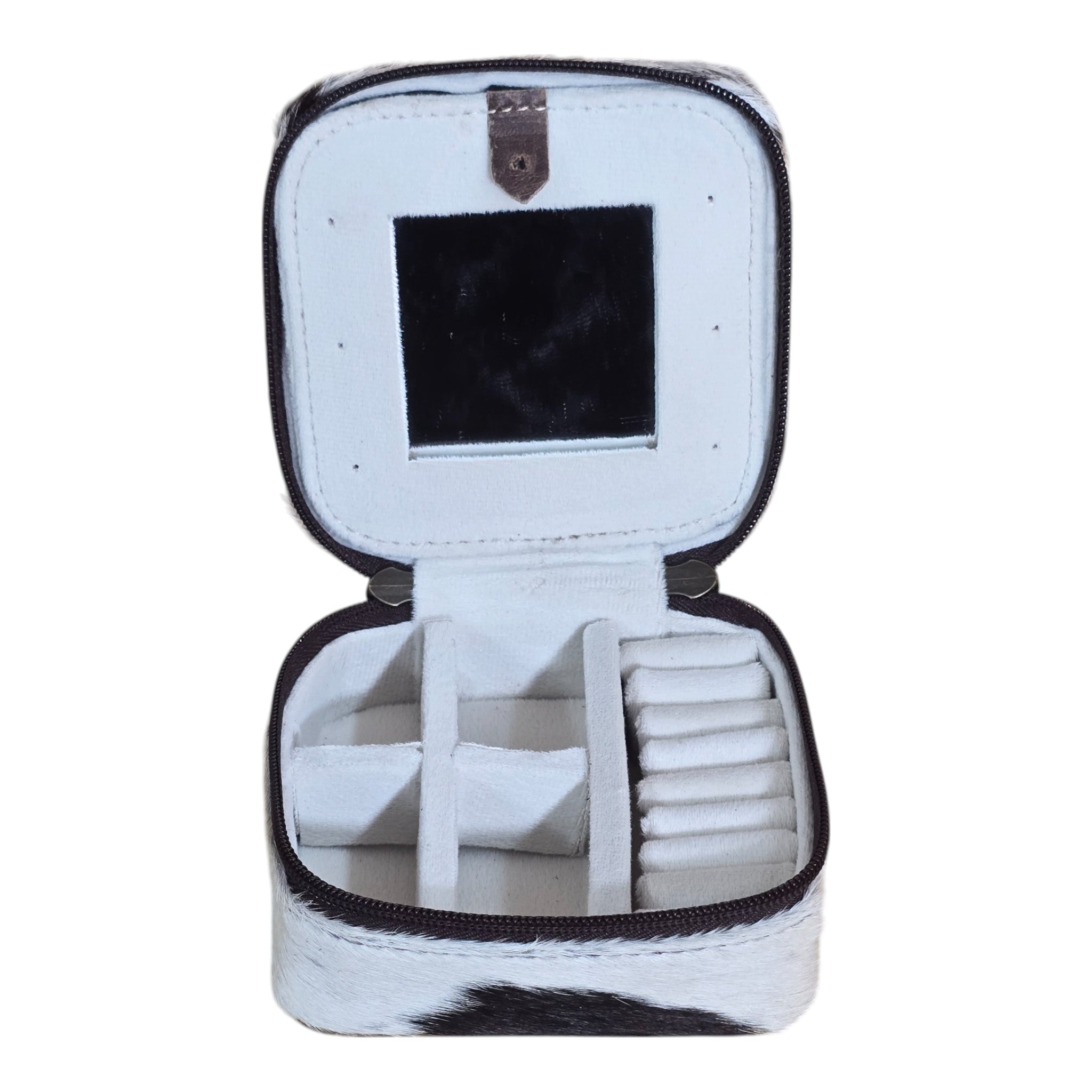 Montana Twist Genuine Leather Embossed Jewelry Case - Desert Sunset