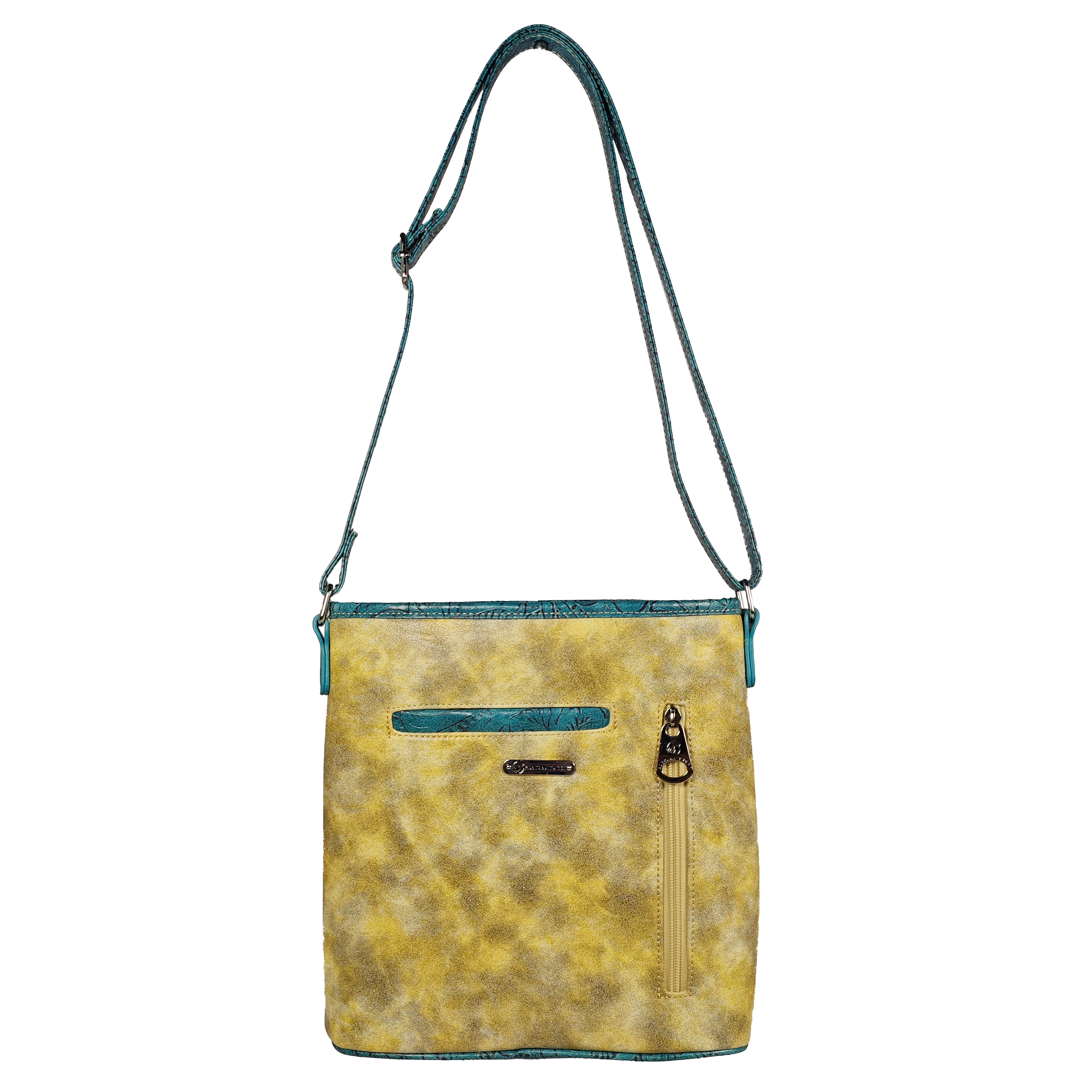 Montana Twist Concealed Carry Vintage PU Leather Messenger Handbag