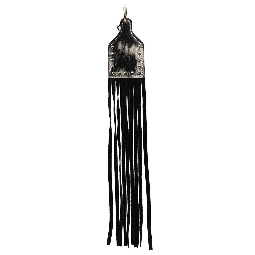 Western Hair On Tasseled Key Chain