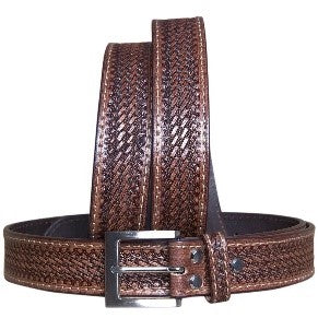 Montana Twist Genuine Leather Belt - The Diamondback Leather Belt